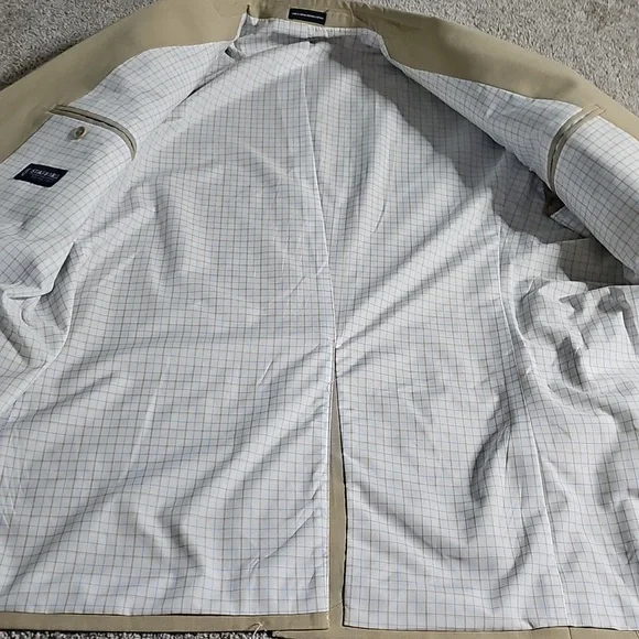 C3🔹️Stafford Tan Suit 3pc Set - Picture 4 of 11